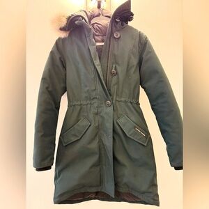 Canada Goose Rossclair Park Algonquin Green XS great condition